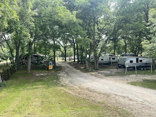 Shady River RV Resort entrance